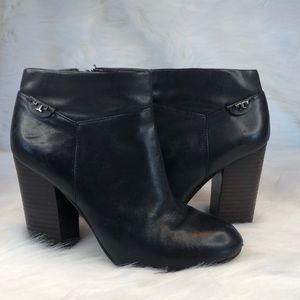 TORY BURCH Fulton black ankle boots